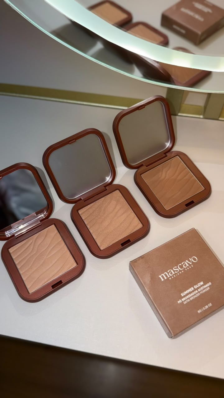 Pó bronzeador Summer Glow da Mascavo